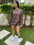 Leopard Pajama Set