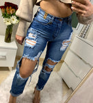 Ripped Mom Jean